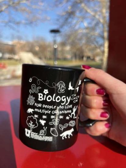 Picture of "Biology, for people who love multiple organisms" Mug